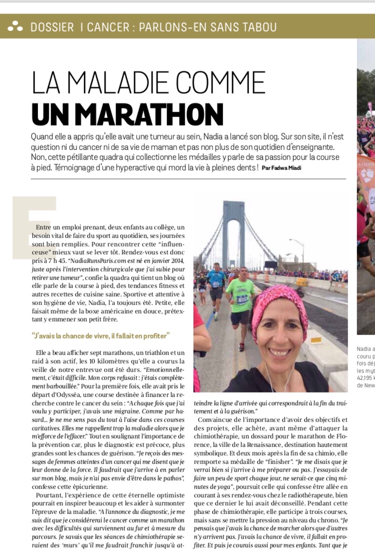 Blog Running bien-être Femme 