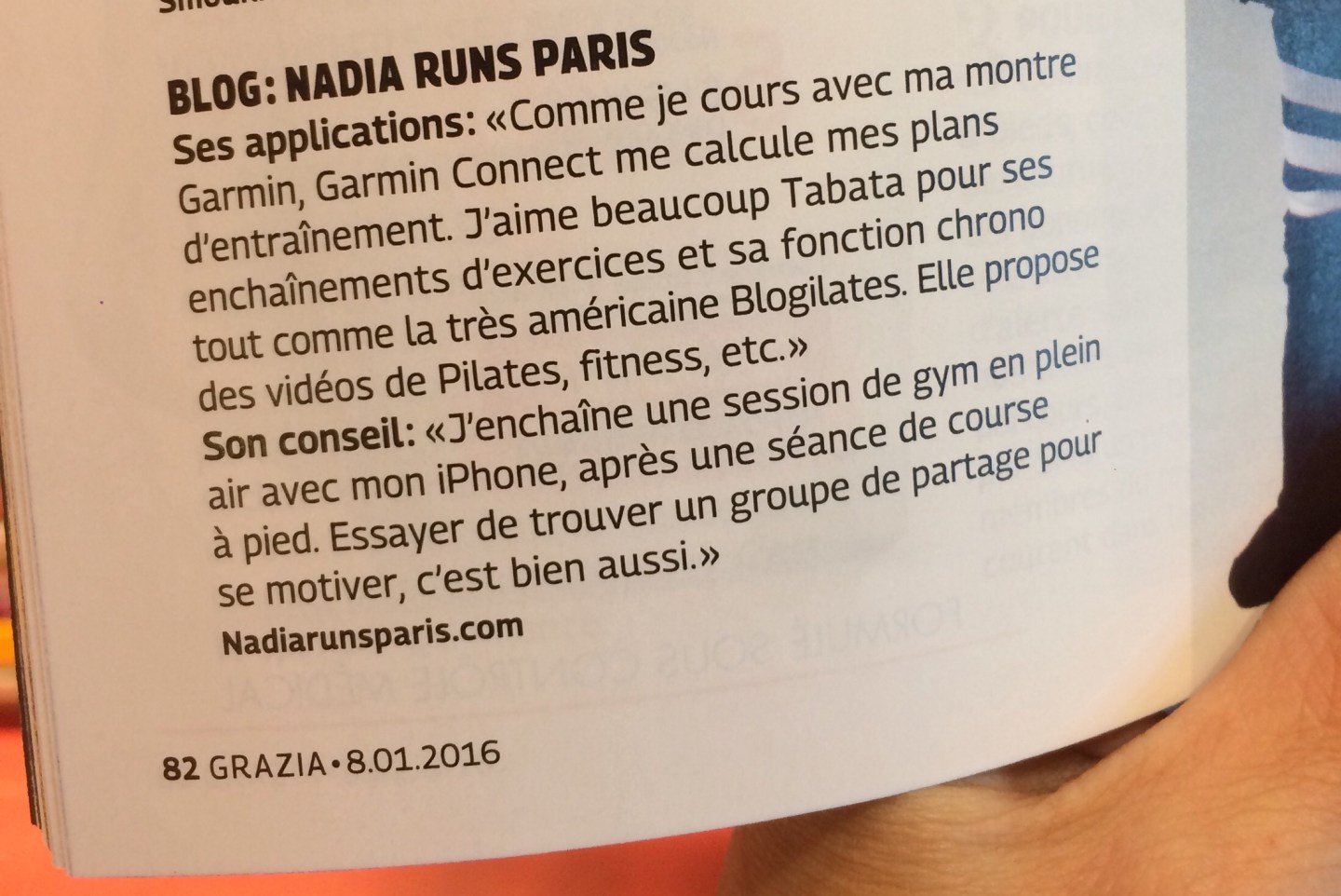 Blog Running bien-être Femme 